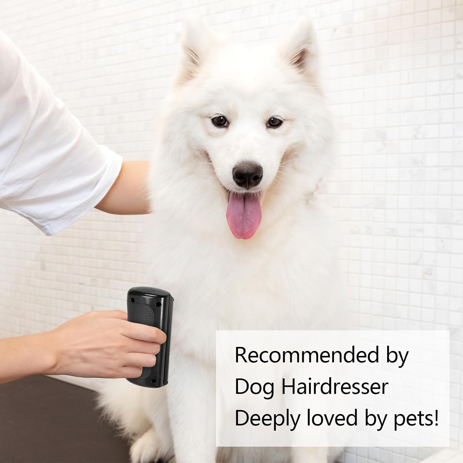 Fellwunder Bürste Hund, Pfotenmond Bürste, Groomify Pet Care Brush, Hundebürste Kurzhaar Deshedding Brush, Hundebürste Für Hunde, Katzenbürste,Haustier-Enthaarungskamm, Pflegekämme Für Katze Und Hund